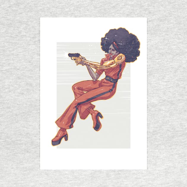 [dracotober 20] Misty Knight by dracoimagem